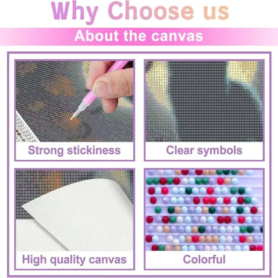 Halloween Diamond Painting Kits,Cat Diamond Painting,Pumpkin Lantern Diamond Art {3}