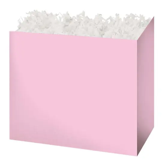 Pack/6: Light Pink Basket Box - 6-3/4 x 4 x 5" {2}
