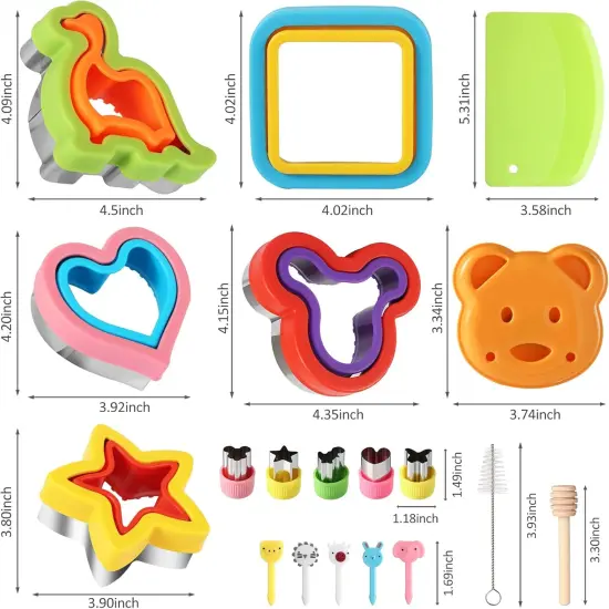 Sandwich Cutter and Sealer Set 24 Pieces {4}