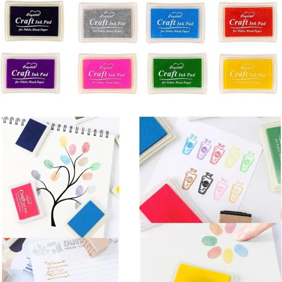 30PCS Rubber Block Stamp Carving Blocks with Cutter Tools and Rubber Brayer Roller for DIY Printmaking and More Crafts (combo pack) {4}