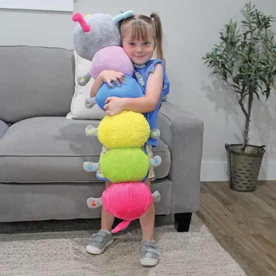 Meavia Toys Cuddlebug the 35" Vibrating Sensory Caterpillar {3}