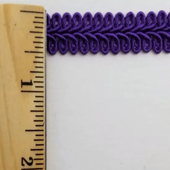 1/2" Chinese French Braid Gimp Trimming - 12 Continuous Yards - Many Colors! Turquoise {8}