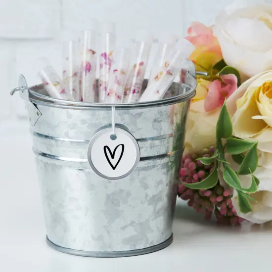 Avery Metal Rim Key Tags, 1-1/4" Diameter Tag, Includes Strings, White, 500 Tags (14313) {6}