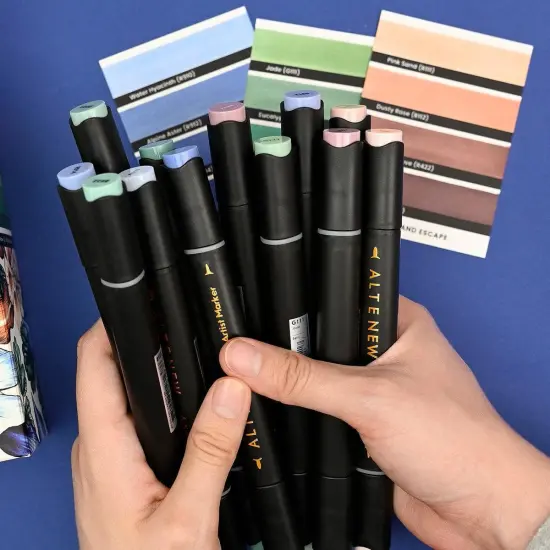 Woodland Garden & Firewood Garden Artist Alcohol Markers {5}