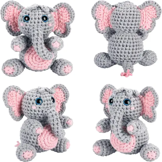 Elephant Crochet Kit for Beginners {2}