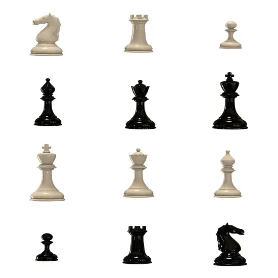 Chess Pieces Board Game Cupcake Toppers 12 Count Edible Cupcake Topper Images {1}