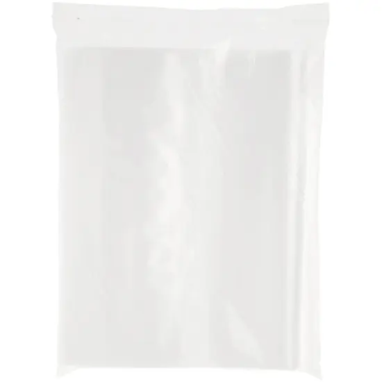 Plymor 12" x 15", 4 Mil with Hang-Hole Heavy Duty Zipper Reclosable Plastic Bags {4}