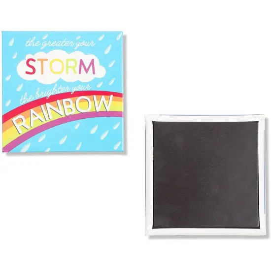 Paper Junkie 6 Refrigerator Magnetic to-Do Notepad with 6 Inspirational Magnets (12 Pieces) Multicolor {4}