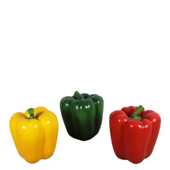 Red Bell Pepper Over Sized Statue {6}