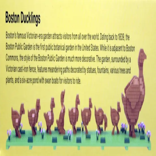 Mini Building Blocks - Make Way for Ducklings {2}