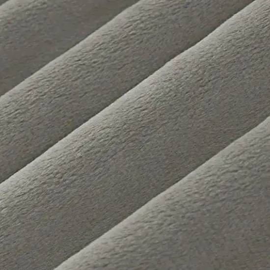 Grey Charcoal Cuddle 3 Extra Wide Solid Fabric per yard {2}