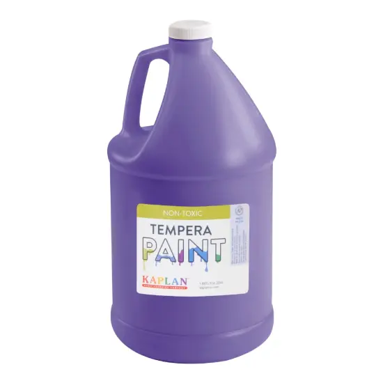 Kaplan Early Learning Company Kaplan Tempera Paint Gallon Assortment - Set of 8 {6}