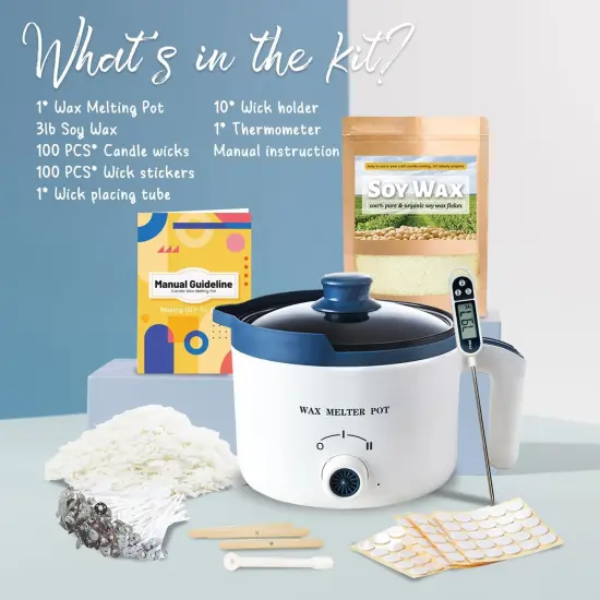 Soy Wax for Candle Making Kit {2}