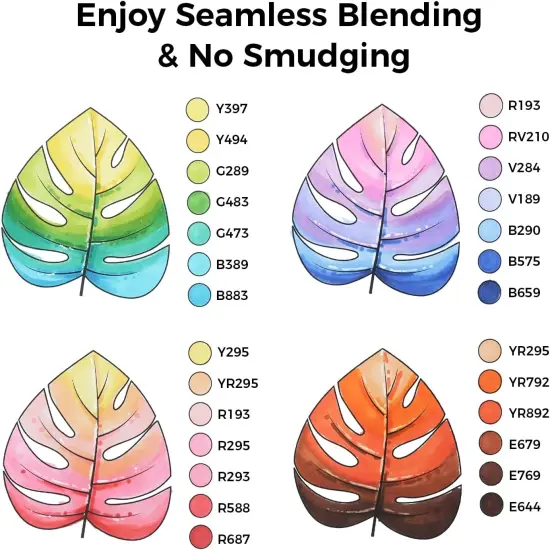 Alcohol Markers 200 Colors - Double Tipped Art {2}