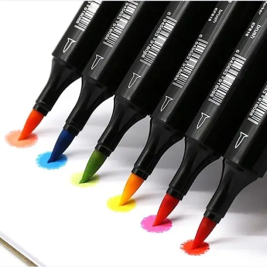 6 Pack Colorless Blender Alcohol Markers {2}