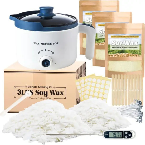 Soy Wax for Candle Making Kit {1}
