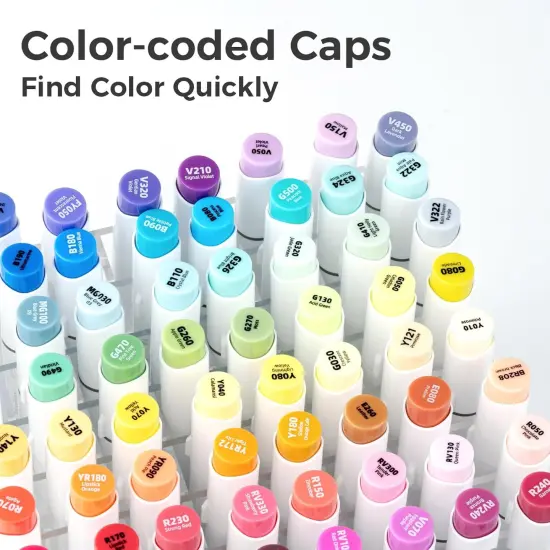 104-color Double Tipped Alcohol Based Art Marker {4}