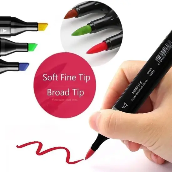 6 Pack Colorless Blender Alcohol Markers {3}