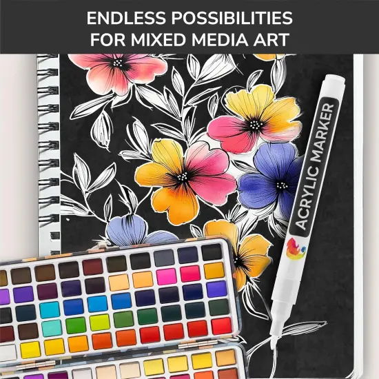 5 White Paint Pen {5}