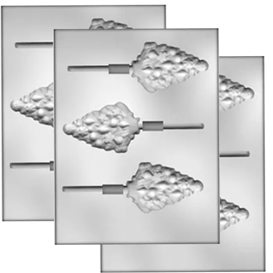 Christmas Tree Sucker Chocolate Mold {6}