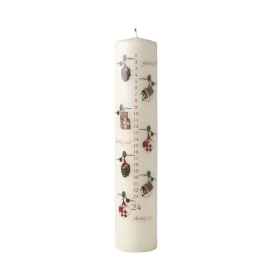 Nisserik Klarborg Advent Candle - Color Ivory {2}