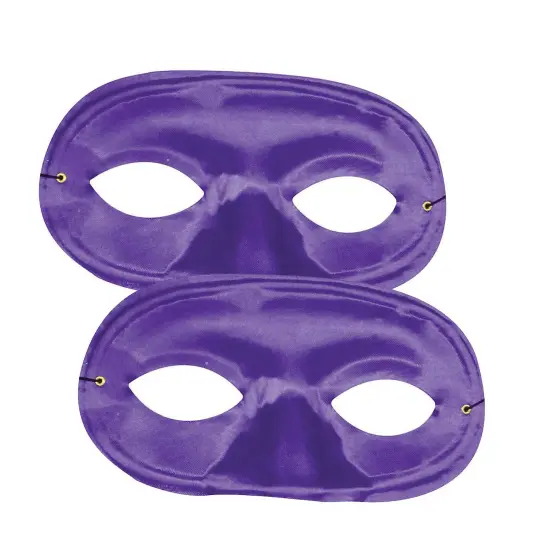 Half Domino Purple Mask {3}