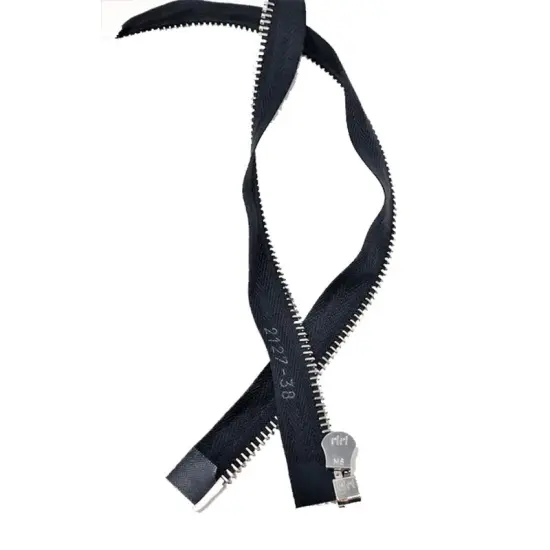 Black Riri Jacket Zipper Open Bottom, Separating 6MM 15 inches for Jackets, Coats, Outerwear, Sportswear, Leatherwork and More {5}