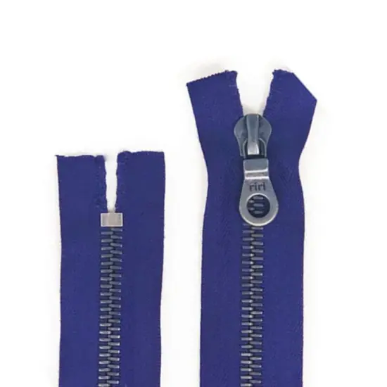 Zipper &ndash; Purple 8MM Antique Nickel Closed Bottom {2}