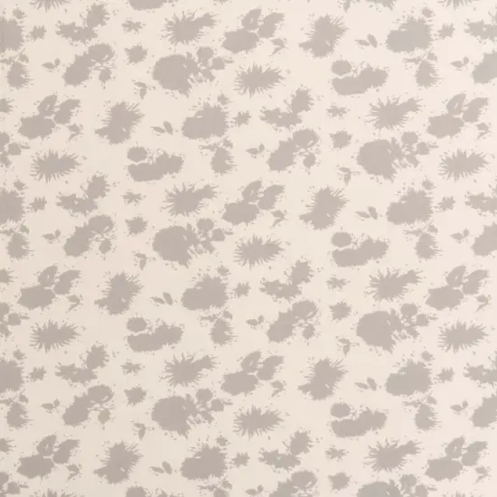 Pebble - Grey & Silver Floral Upholstery Fabric 54 Inches" {1}