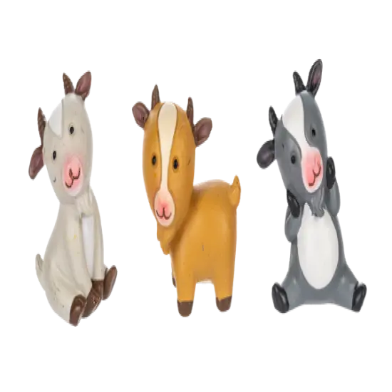 Happy Little Goat Pocket Charm - White {3}