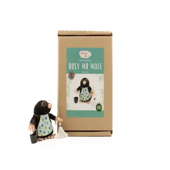 Felting Kit - Busy Mr Mole Needle Felt Kit {3}