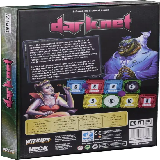 Wizkids Dark.net Board Game {4}