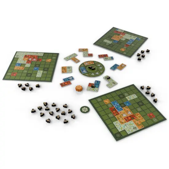 Horrible Guild: Flower Fields - Tile Placement Board Game, Create A Beautiful Garden, Competitive Strategy Game Over 3 Seasons, Ages 8+, 1-4 Players {3}