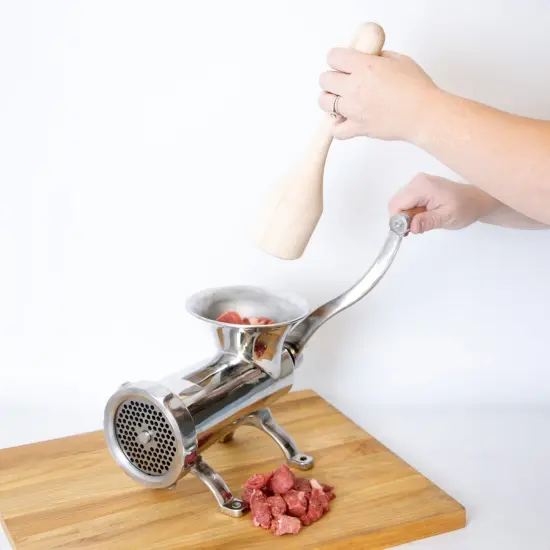 Lehman's Wooden Stomper for Meat Grinder #32 {6}