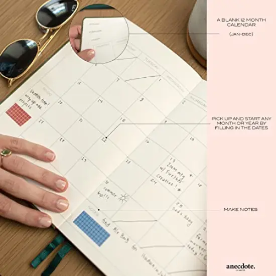 2023 Planner Daily Weekly and Monthly Organizer Achieve Your Goals A5 Hardcover Agenda Start Anytime {6}