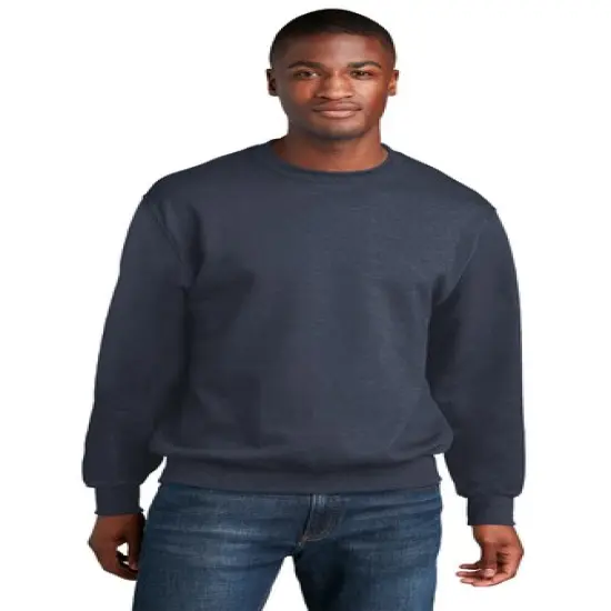 Port & Company&reg; Core Fleece Crewneck Sweatshirt Royal {7}