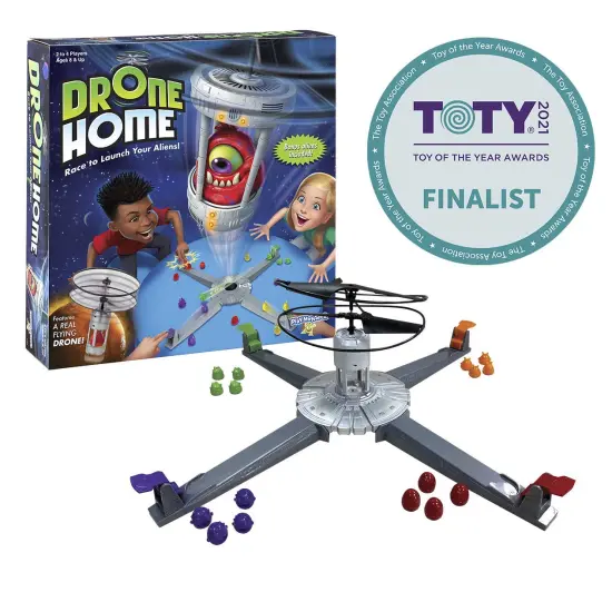 First Ever Game With a Real, Flying Drone -- Great, Family Fun! -- For 2-4 Players -- Ages 8+ {1}