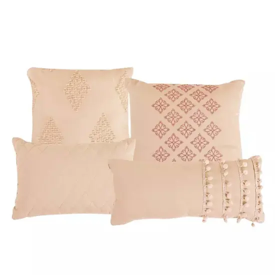Stunning Severa Luxurious & Plush 7pc Comforter Set {4}
