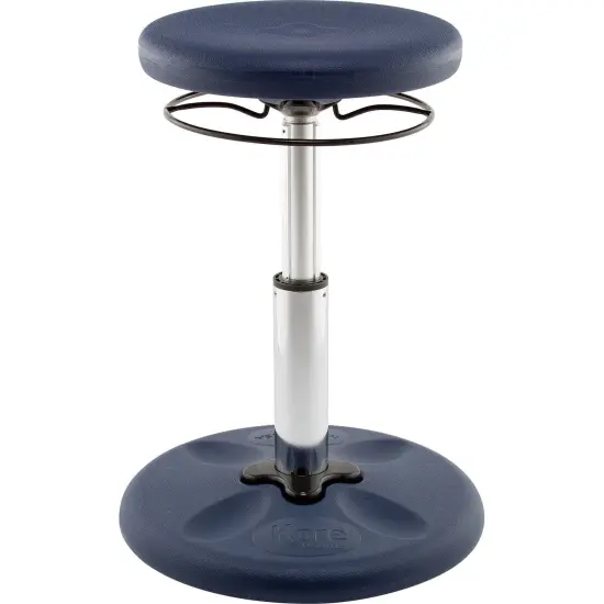 Kids Adjustable Standard Wobble Chair 14-19", Dark Blue {1}