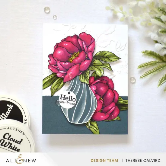 Build-A-Garden: Lovely Rose Peony Add-On Die Set {4}