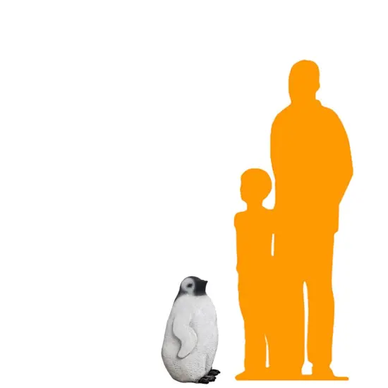 Baby Penguin Statue {2}