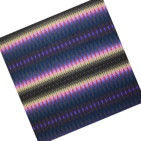 un Tribal Stripe Printed Spandex {3}