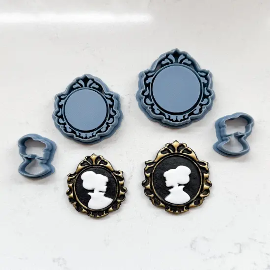 CAMEO SKELETON HEAD | HALLOWEEN 2025 | CLAY CUTTERS {1}