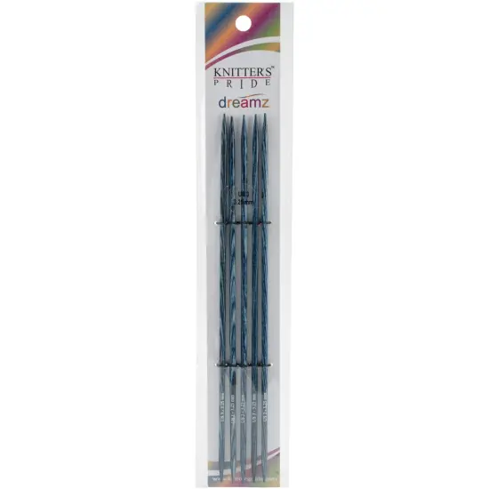 KnitPro-Dreamz Double Pointed Needles 8"-Size 3/3.25mm {1}