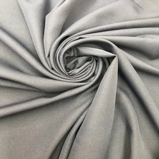 1 Yard Poly Poplin Gray Fabric for Tablecloths, Event Decor, and Linens 59/60 Inches Wide {1}