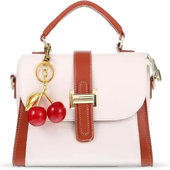 4 Pcs Cherry Bag Charm {4}