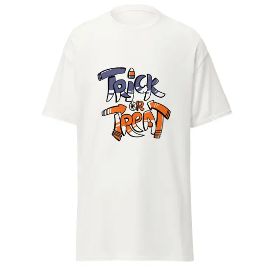 Trick or treat Halloween classic t-shirt {1}