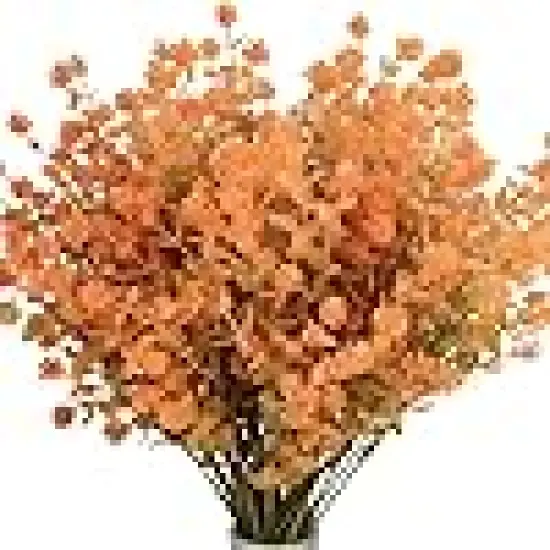 Flowers Fake Eucalyptus Flower Outdoor UV Resistant Fall Plants {1}