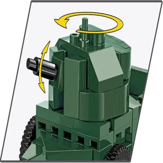 COBI Historical Collection Rolls Royce 1920 Pattern MK I Vehicle {5}