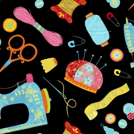 Arrow Black Notions Hydraulic Sewing Chair &ndash; H7013B {4}